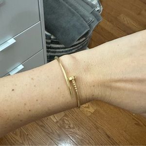 Juste Un Clou Bracelet Yellow Gold Size 16